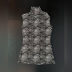 Norma Kamali Sleeveless Turtle Top